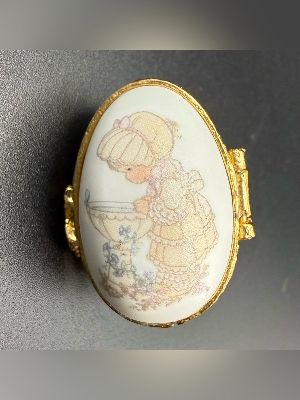 Precious Moments-A Reflection of His Love-Mini Keepsake/Trinket Box-Vintage-1991